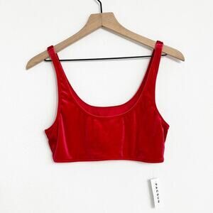 Pacsun Kendall & Kylie Red Women X-Large Bra Top Brand New